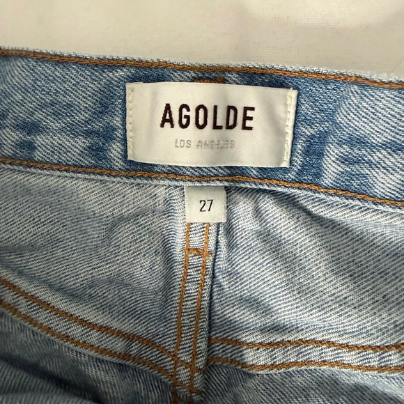 Agolde Riley Shorts in Groove - Picture 5 of 5